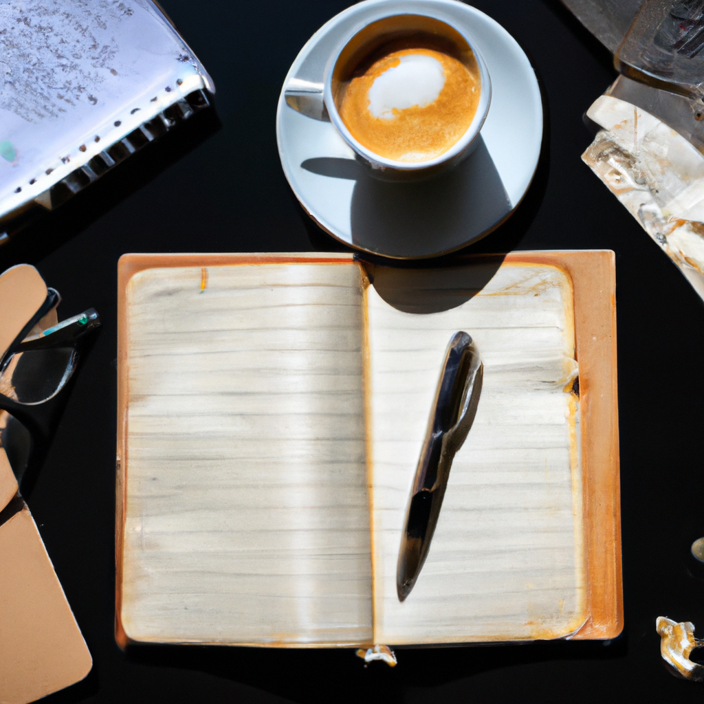 Guionista redactando en redacción